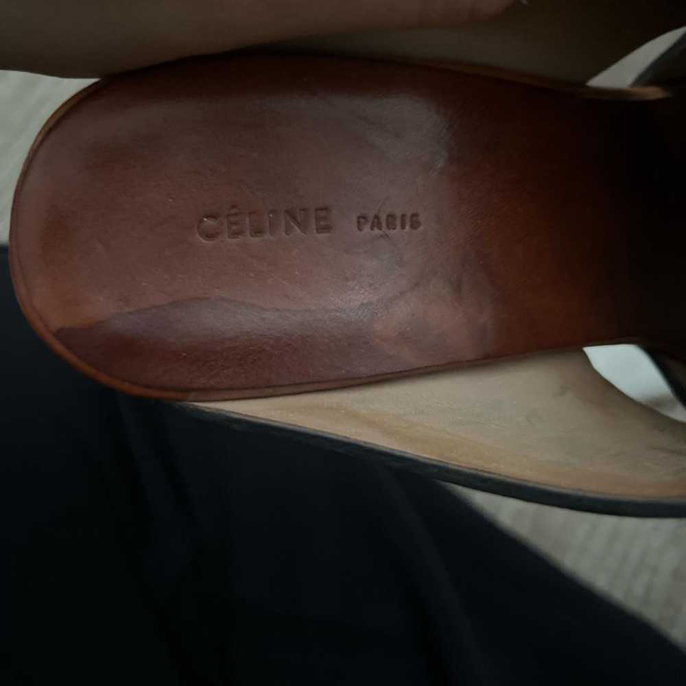 Celine Leather mules & clogs - image 5