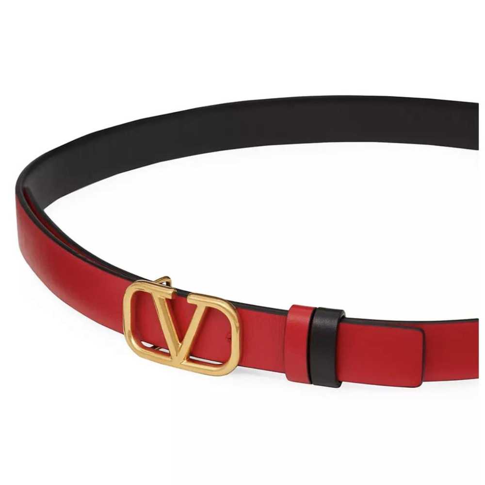 Valentino Garavani VLogo leather belt - image 2