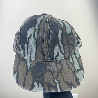 Vintage Vintage 90s Real Tree Camo Bark Strapback… - image 1