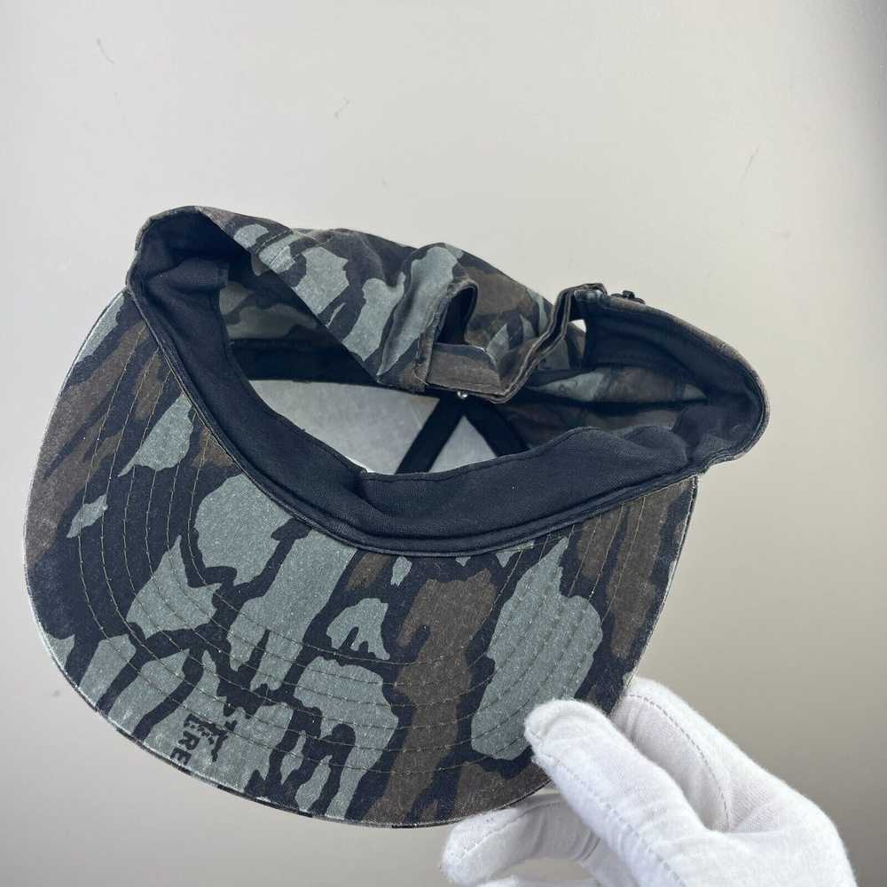 Vintage Vintage 90s Real Tree Camo Bark Strapback… - image 5