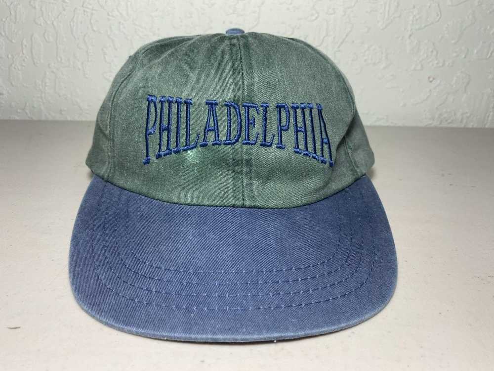 Snap Back Philadelphia Arch Logo Snapback Hat Art… - image 3