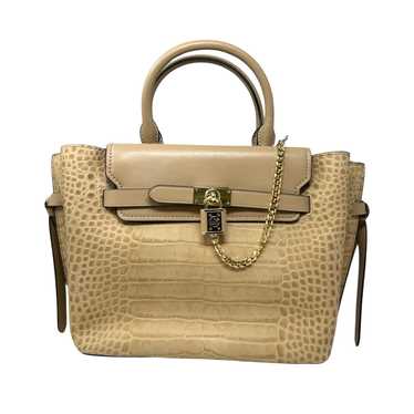 Michael Kors Hamilton Legacy Large Croc Embossed … - image 1