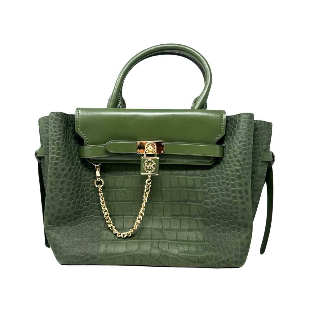 Michael Kors Hamilton Legacy Large Croc Embossed … - image 2