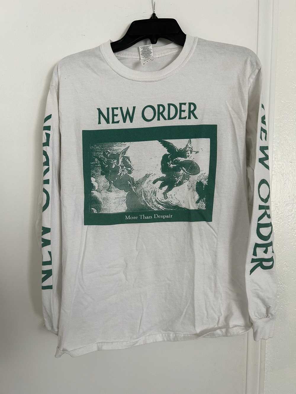 Band Tees × Gildan × Vintage New Order long sleev… - image 1