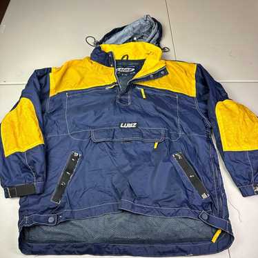 Lugz Vtg Lugz Sport Windbreaker Jacket Kangaroo P… - image 1