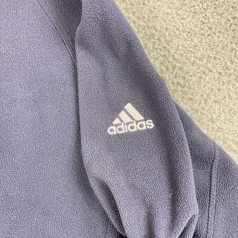 Adidas Adidas Logo Fleece Half-Zip Quarter-Zip Pu… - image 2