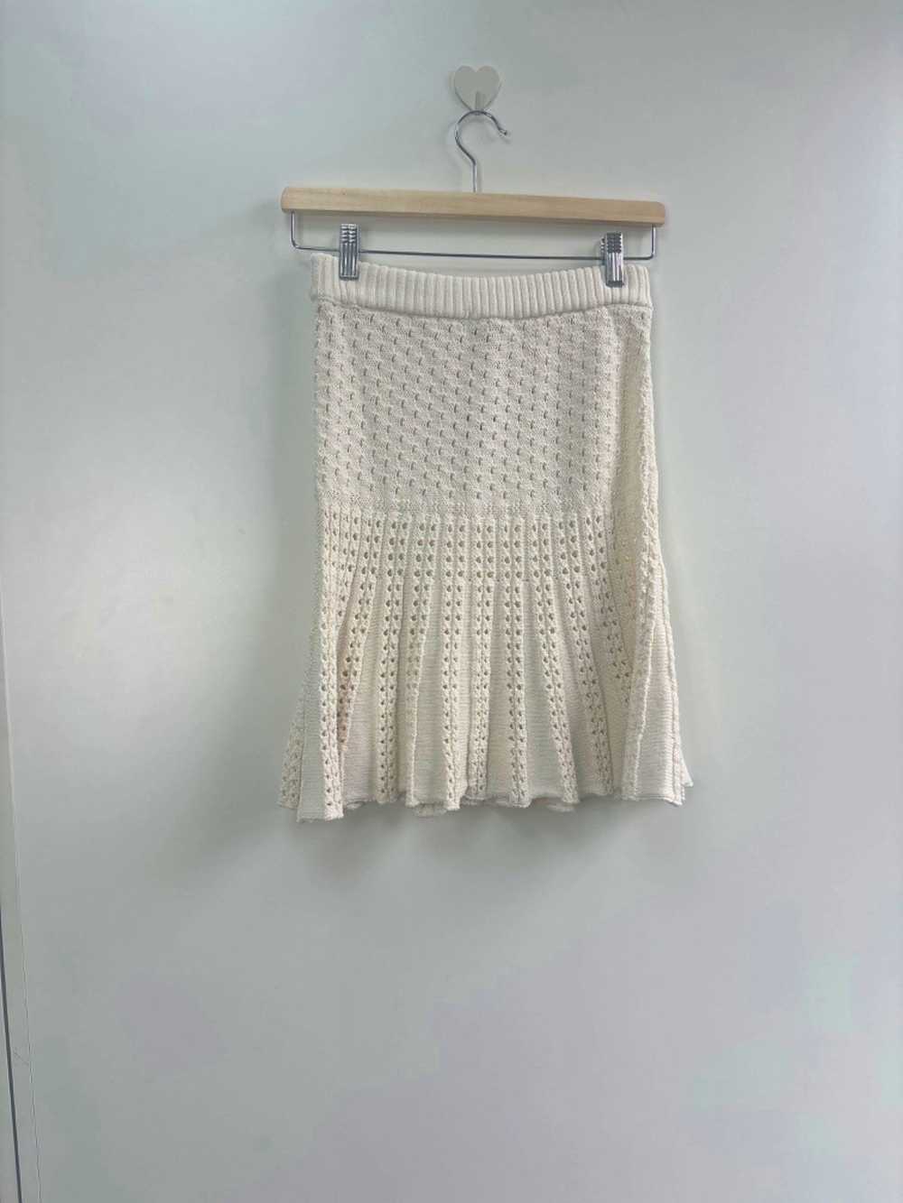 River Island White Summer Skirt XS - image 3