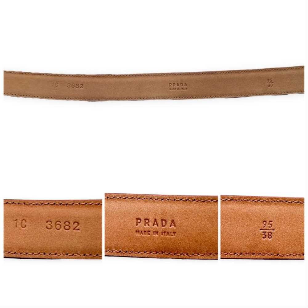 Prada Leather belt - image 8