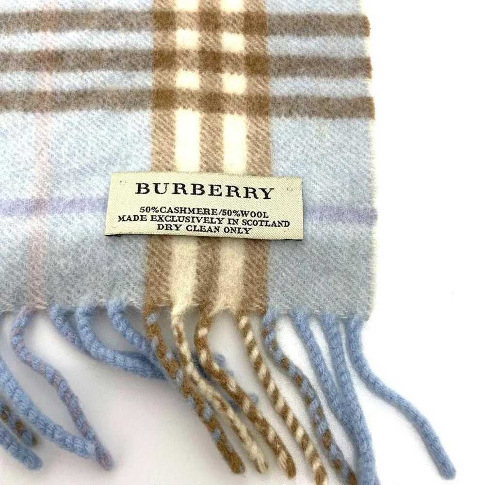 Burberry Wool scarf - image 9