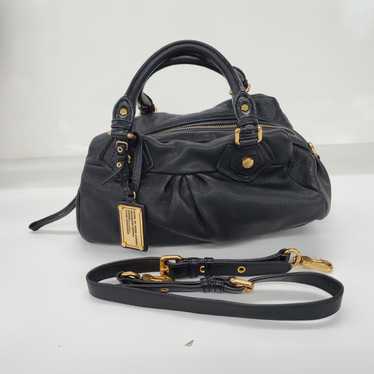 Marc by Marc Jacobs The Baby Groovee Black Leather