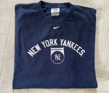 New York Yankees × Nike × Vintage white tag cente… - image 1