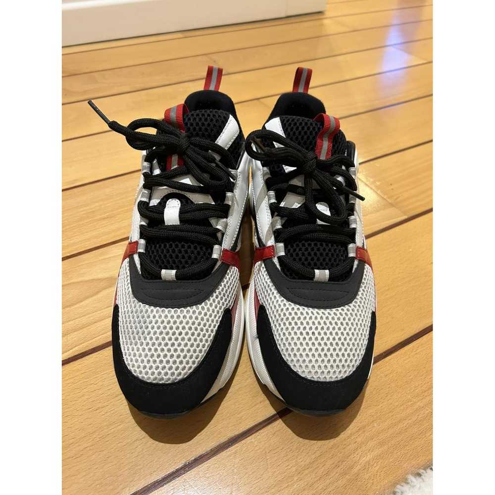 Dior Homme B22 leather low trainers - image 2