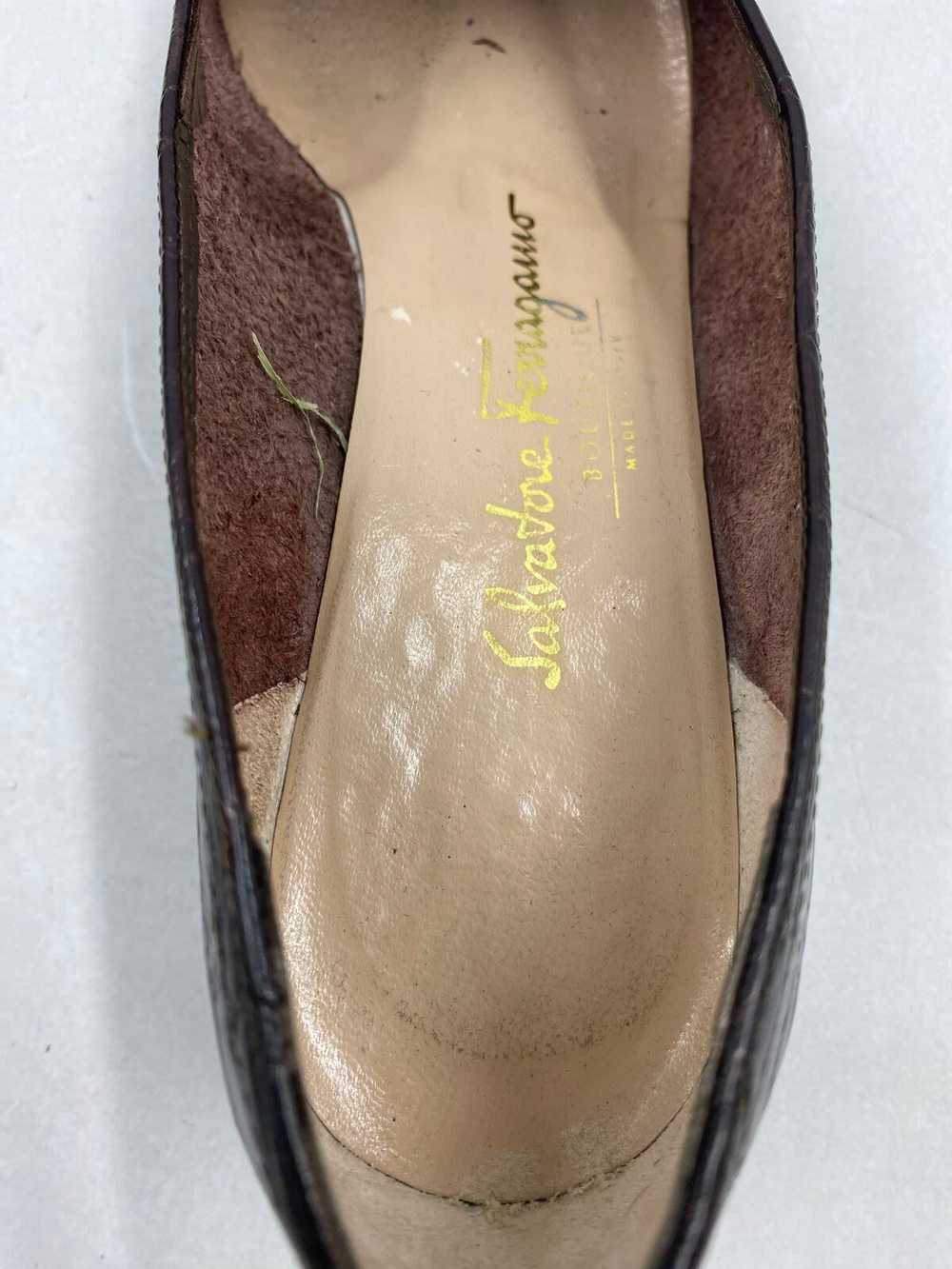 Salvatore Ferragamo Brown Slip-On Casual Shoe Wom… - image 5