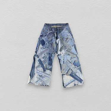 Custom × Levi's × Streetwear Vintage Levis Patchw… - image 1