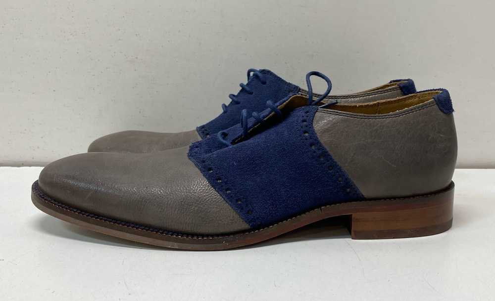 Cole Haan Leather Suede Oxford Shoes Grey 8 - image 1