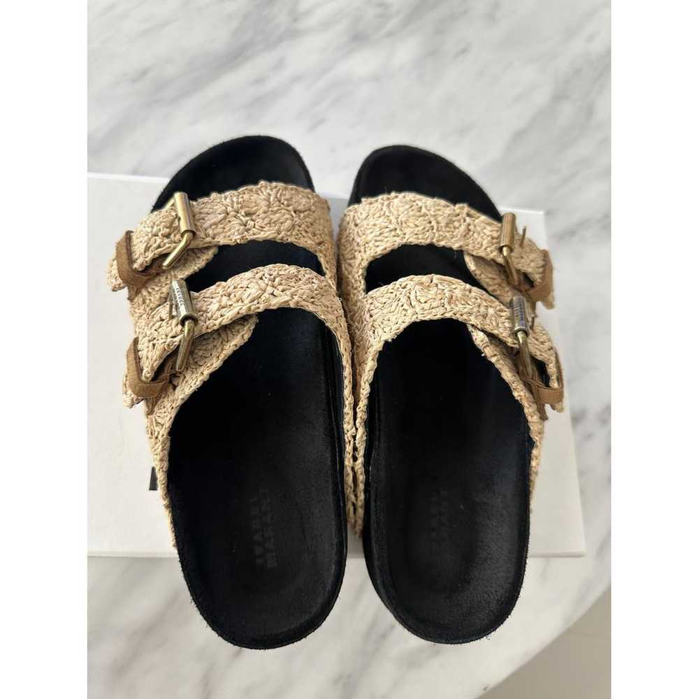 Isabel Marant Lenny leather mules - image 5