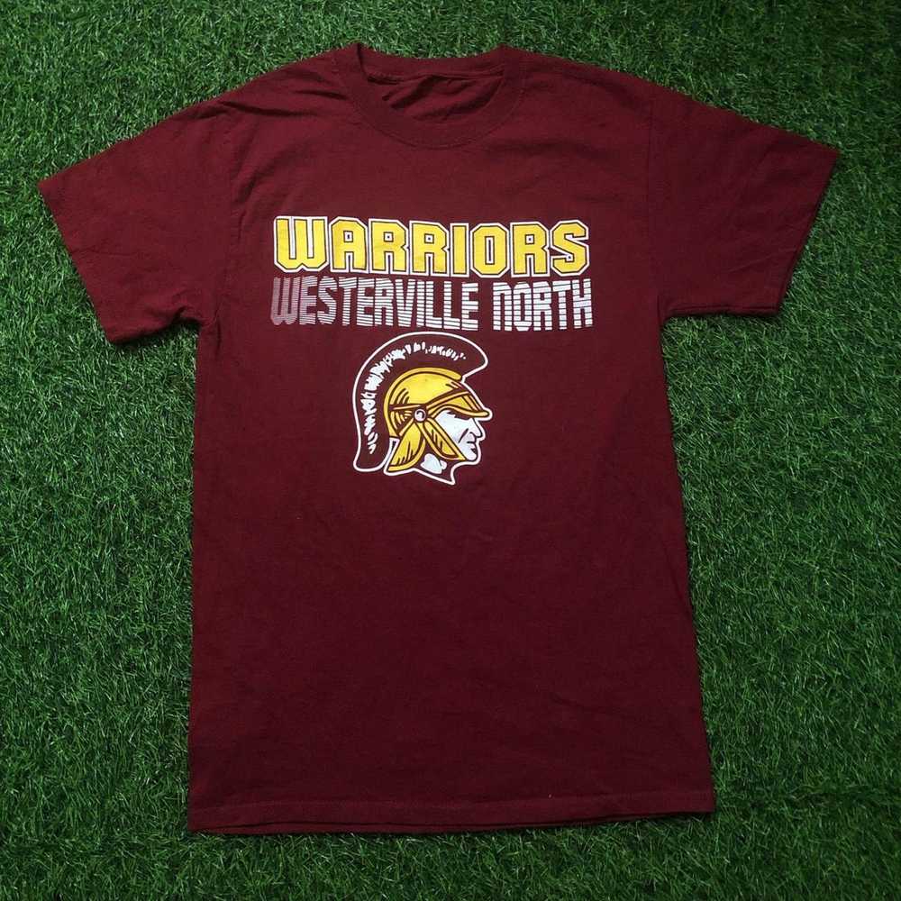 Other Men’s Maroon Westerville North Warriors Gra… - image 1