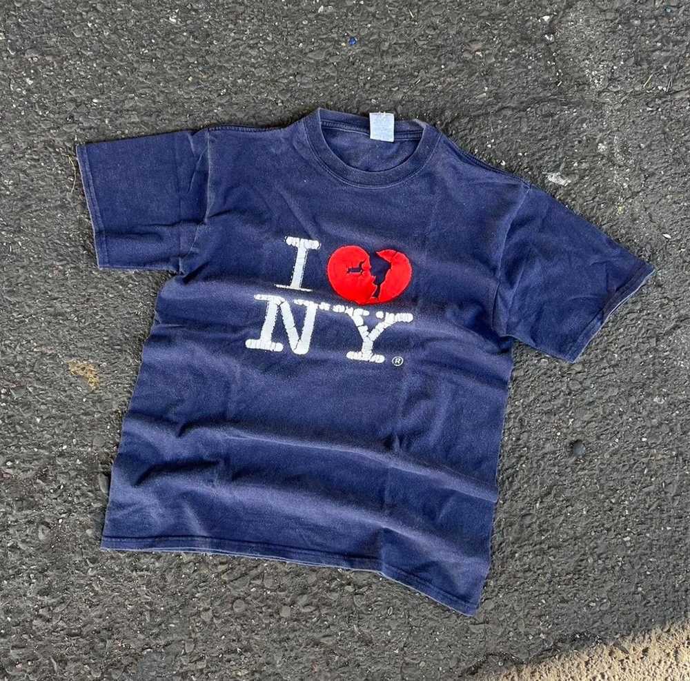 Jerzees × New York Vintage I ❤️ NY Graphic Tee - image 1