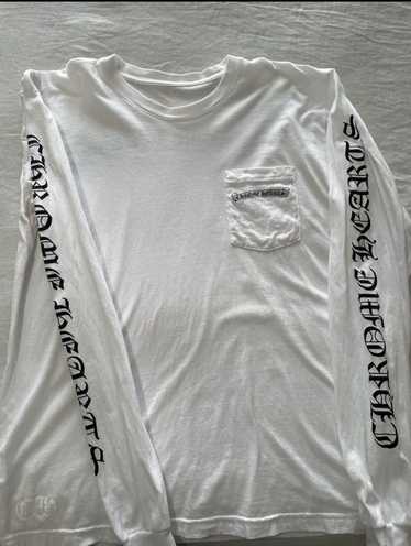 Chrome Hearts Chrome heart white long sleeve - image 1