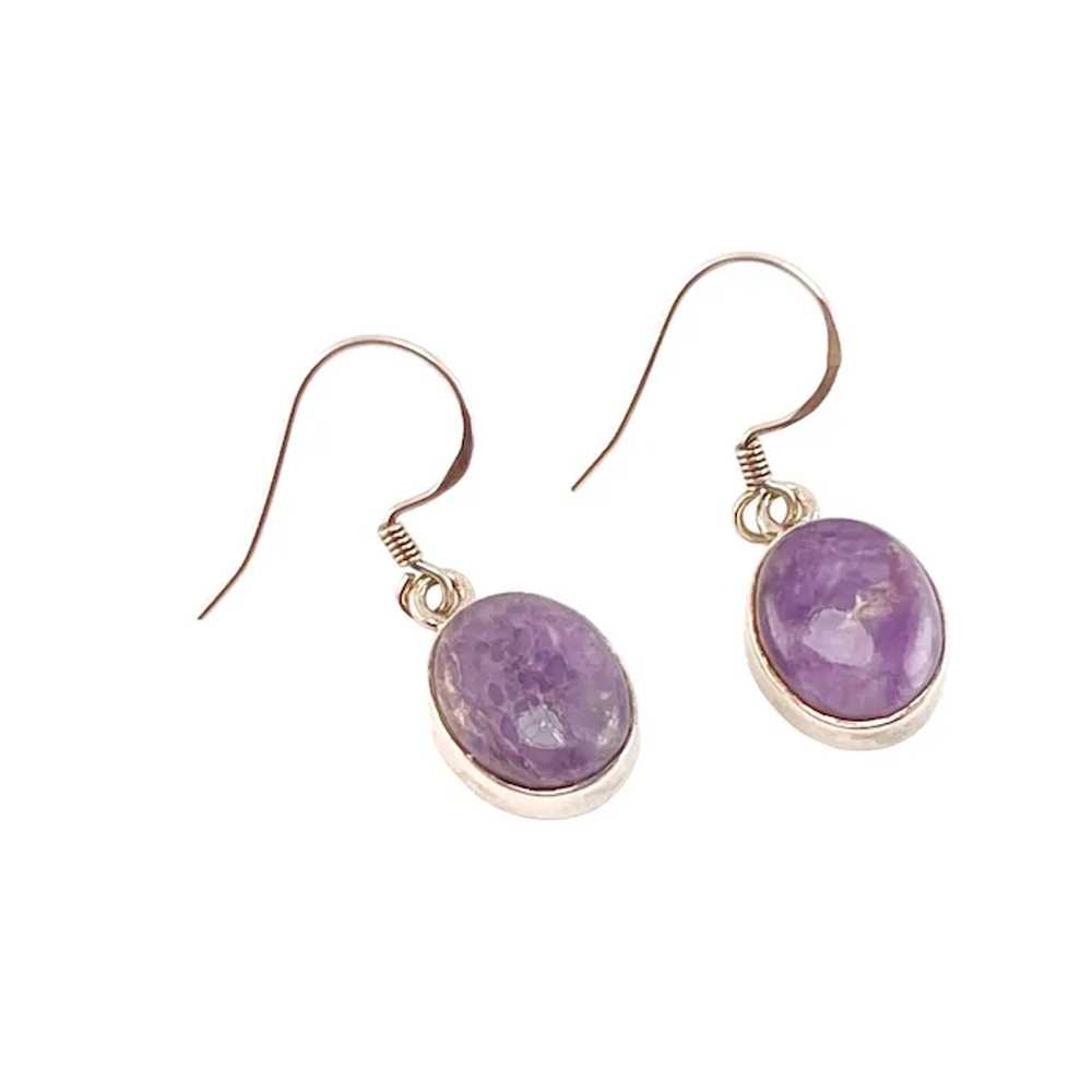 Handmade 925 Sterling Silver Amethyst Purple Gems… - image 2