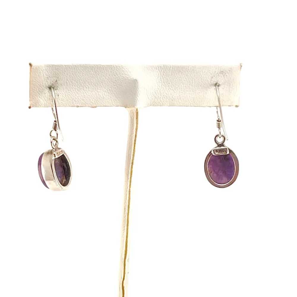 Handmade 925 Sterling Silver Amethyst Purple Gems… - image 4