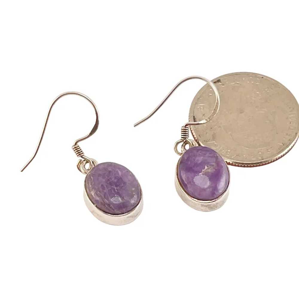 Handmade 925 Sterling Silver Amethyst Purple Gems… - image 7