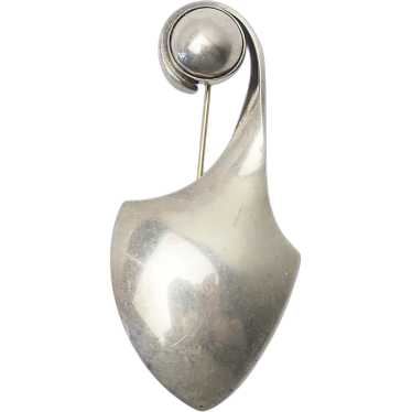 Niels Erik From vintage modern abstract sterling … - image 1