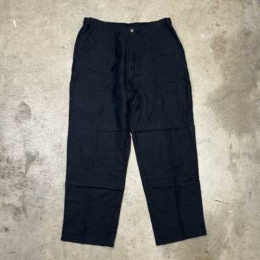 Cubavera × Streetwear Cubavera Linen Pants Black D