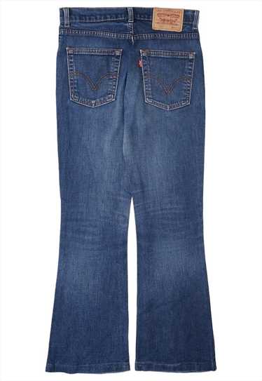 Vintage Levis 525 Slim Bootcut Blue Jeans Womens