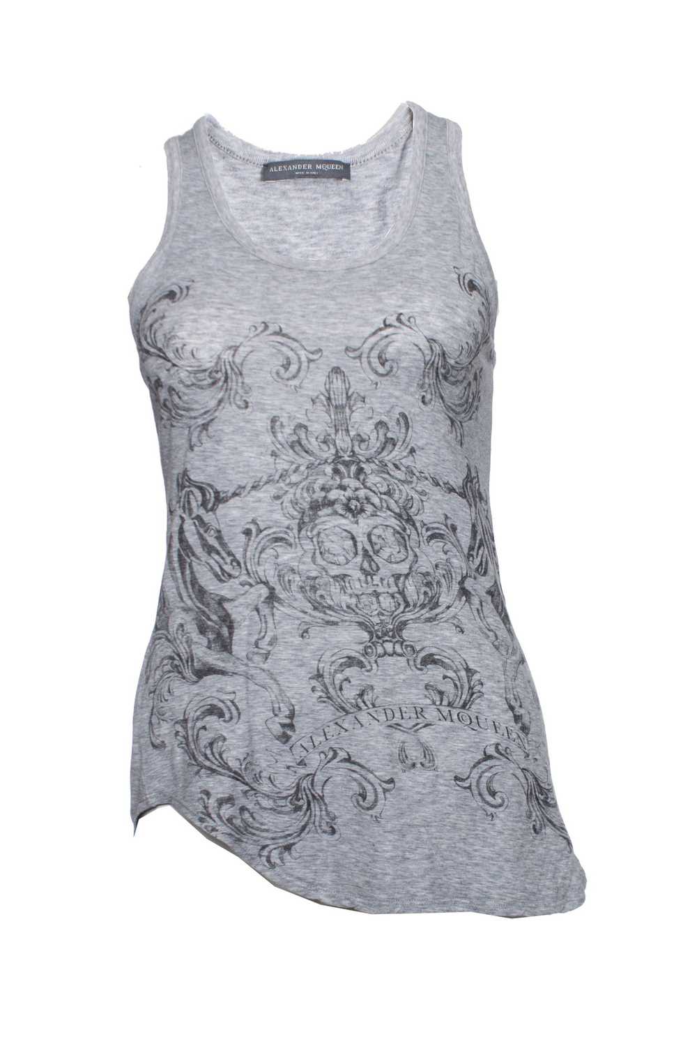 Alexander McQueen Alexander McQueen, Gray tank to… - image 1