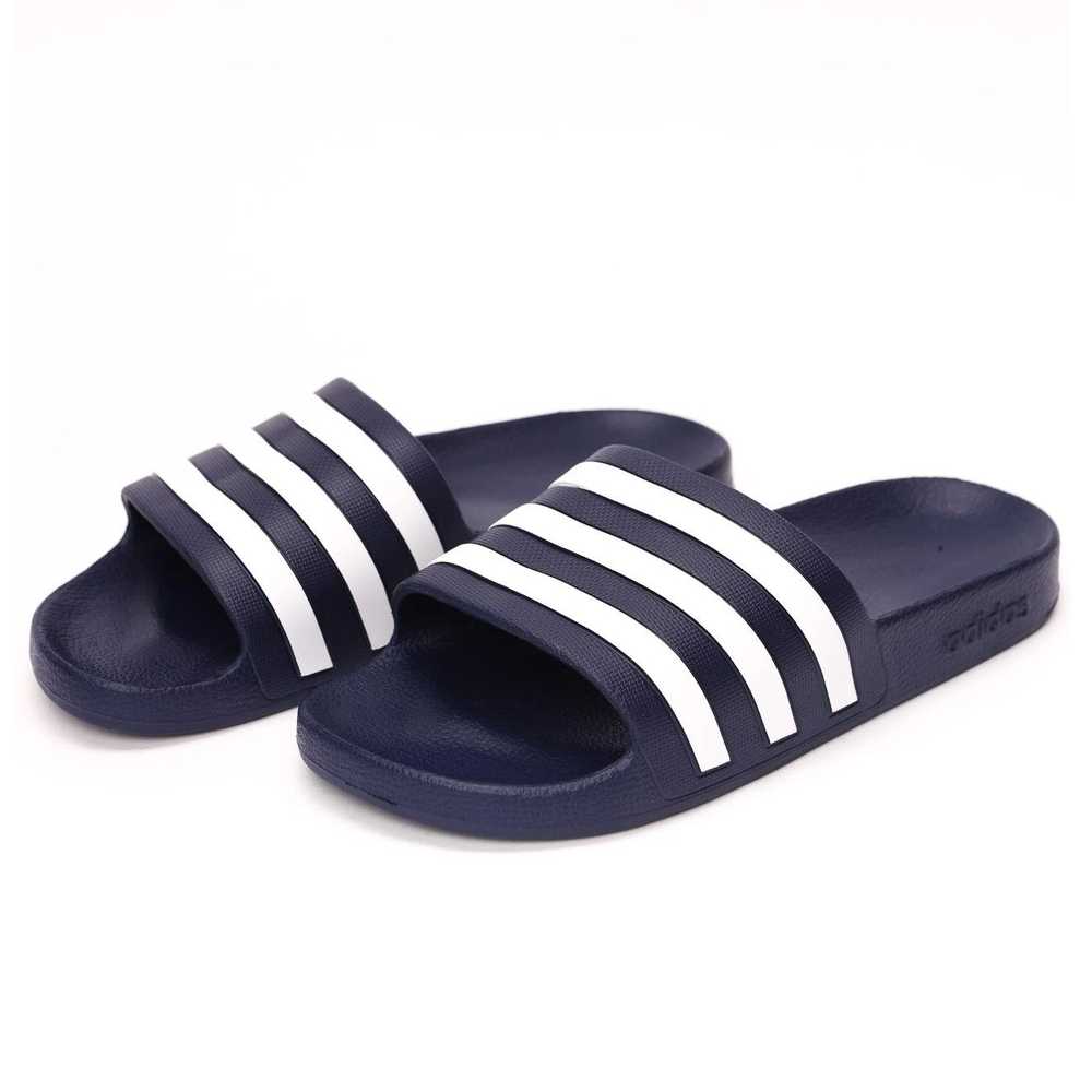 Adidas Adidas Adilette Striped Slip On Aqua Slide… - image 2