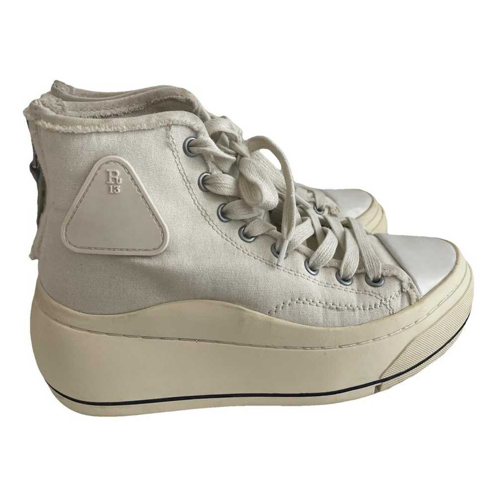 R13 Cloth trainers - image 1