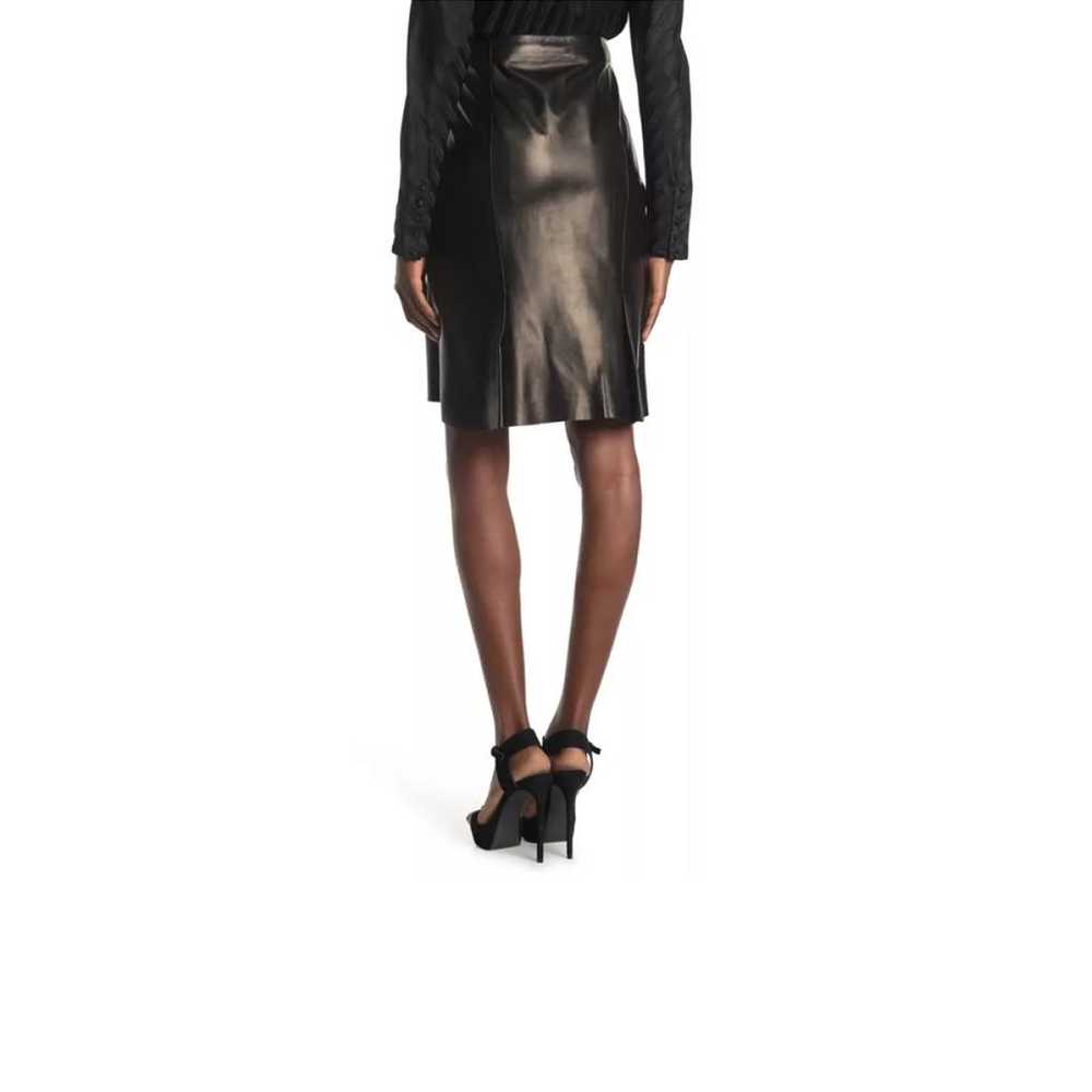 Tom Ford Leather mid-length skirt - image 8