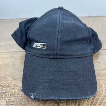 Other Chipotle Hat Chipotle Adult Black Hat Adjus… - image 1