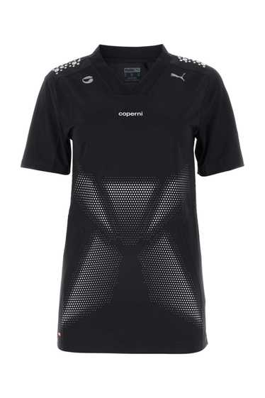 Coperni Black Stretch Nylon Coperni X Puma T-Shirt