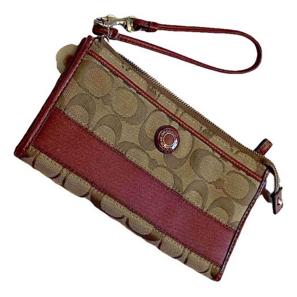 Coach Leather clutch bag - image 1