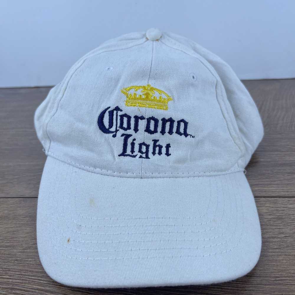 Corona Corona Light Hat Corona Light White Hat Ad… - image 1