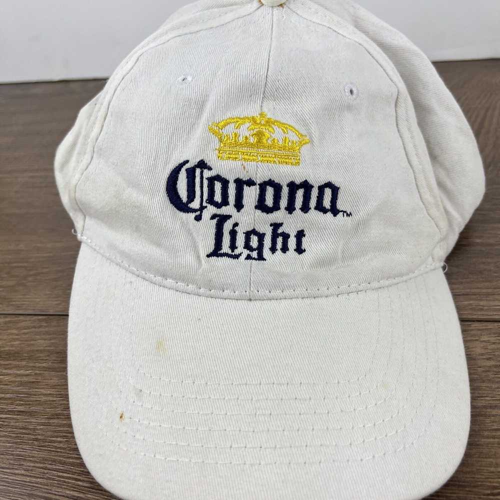 Corona Corona Light Hat Corona Light White Hat Ad… - image 5