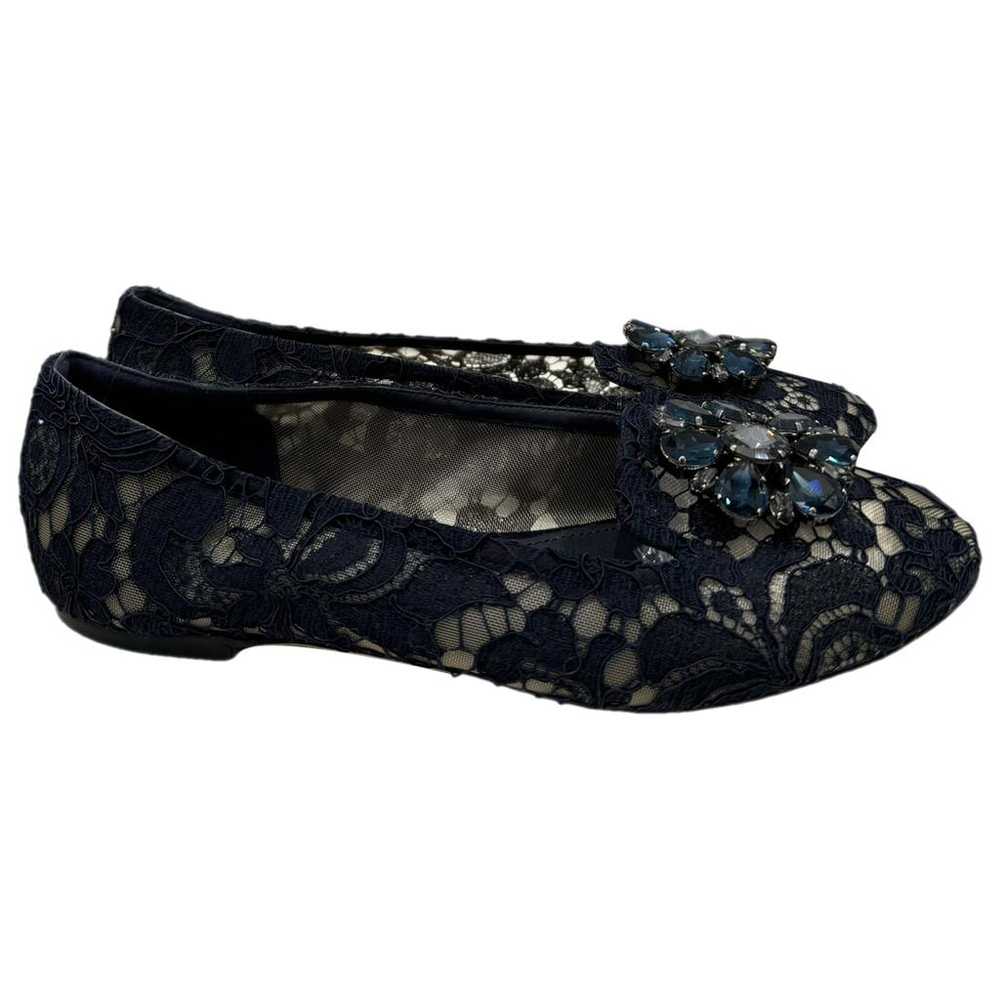 Dolce & Gabbana Taormina cloth ballet flats - image 1