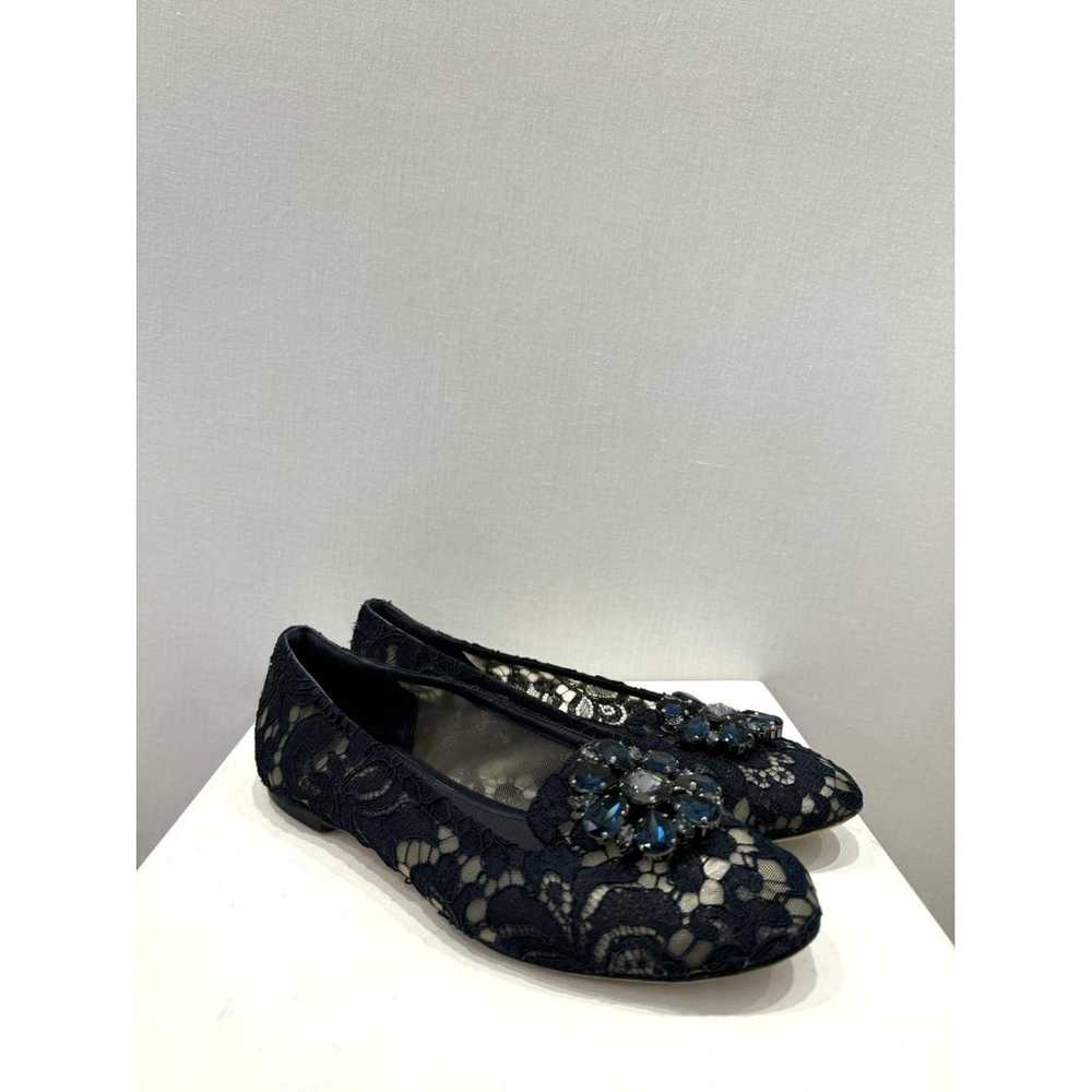 Dolce & Gabbana Taormina cloth ballet flats - image 3