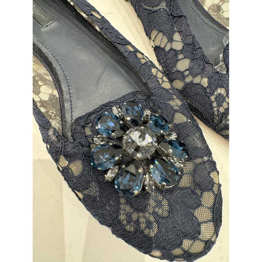 Dolce & Gabbana Taormina cloth ballet flats - image 7