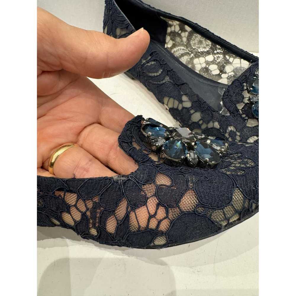 Dolce & Gabbana Taormina cloth ballet flats - image 8