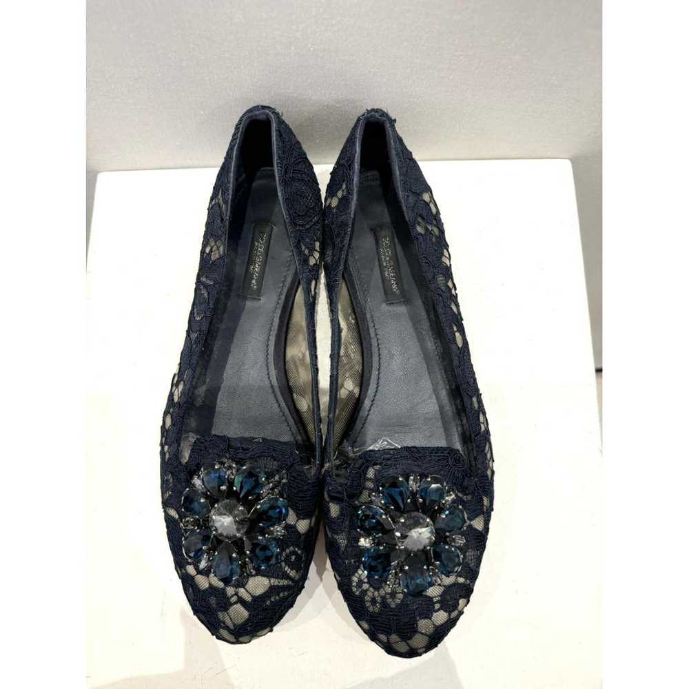 Dolce & Gabbana Taormina cloth ballet flats - image 9