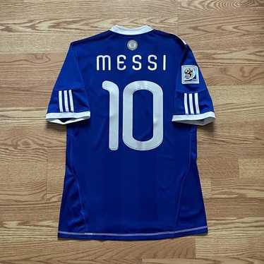 Adidas Argentina Messi 2010 away World Cup jersey