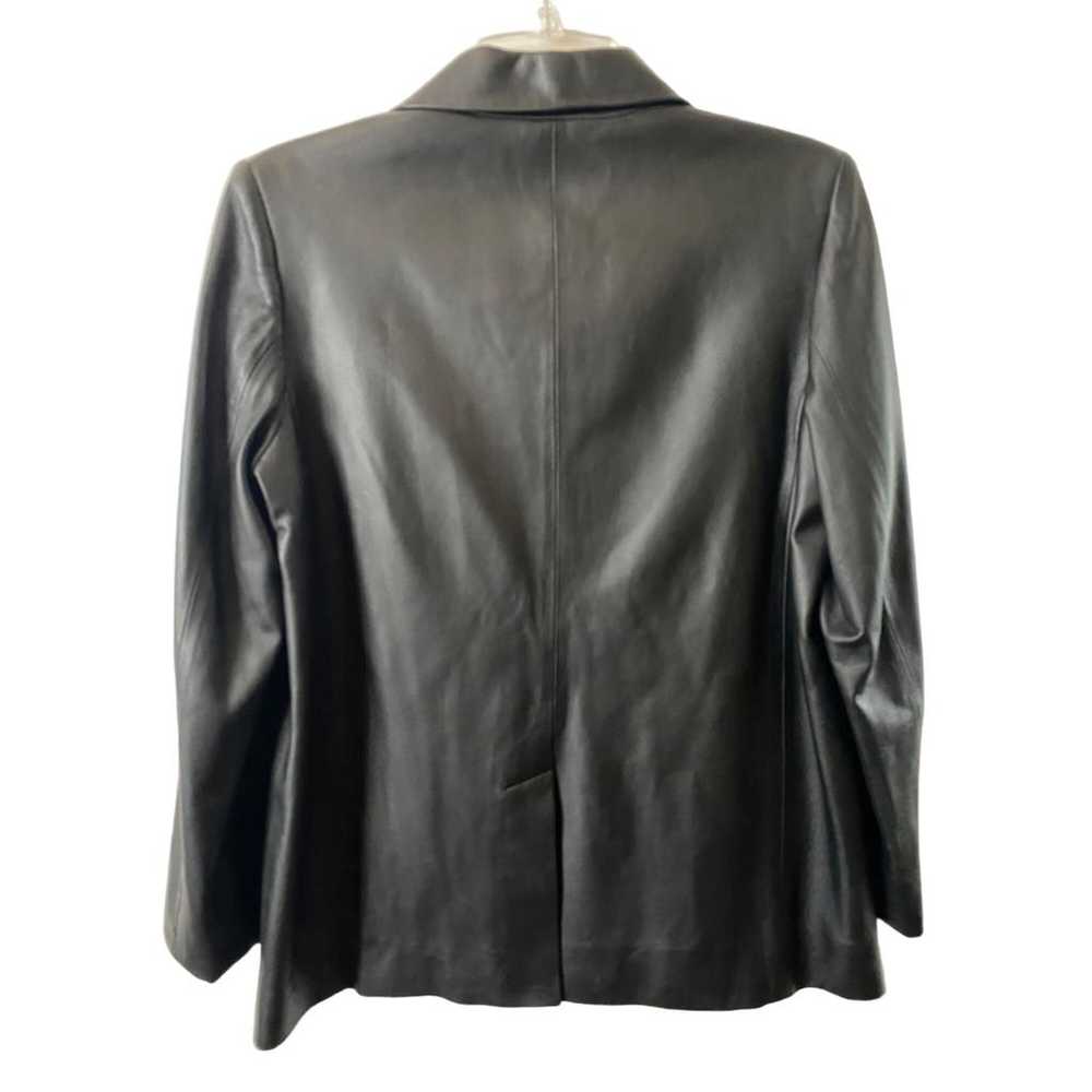 Vince Leather biker jacket - image 2