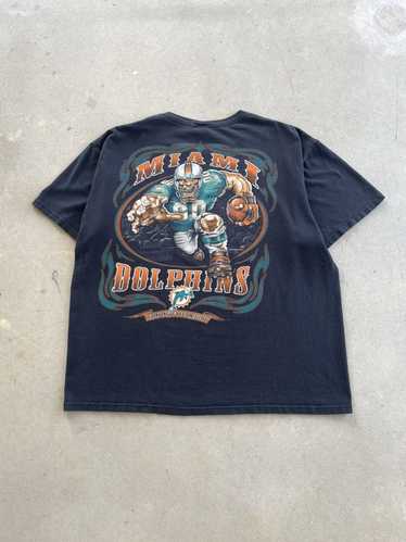 NFL × Vintage Vintage 00’s Miami Dolphins Caricat… - image 1