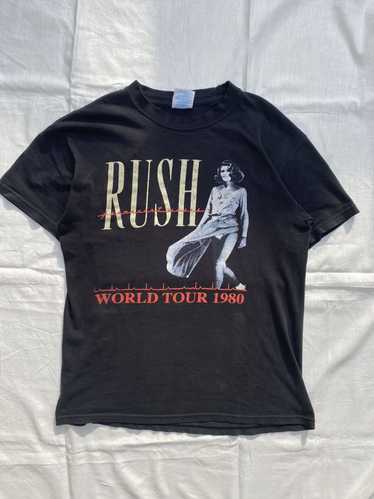 Band Tees × Vintage Rush World Tour 1980