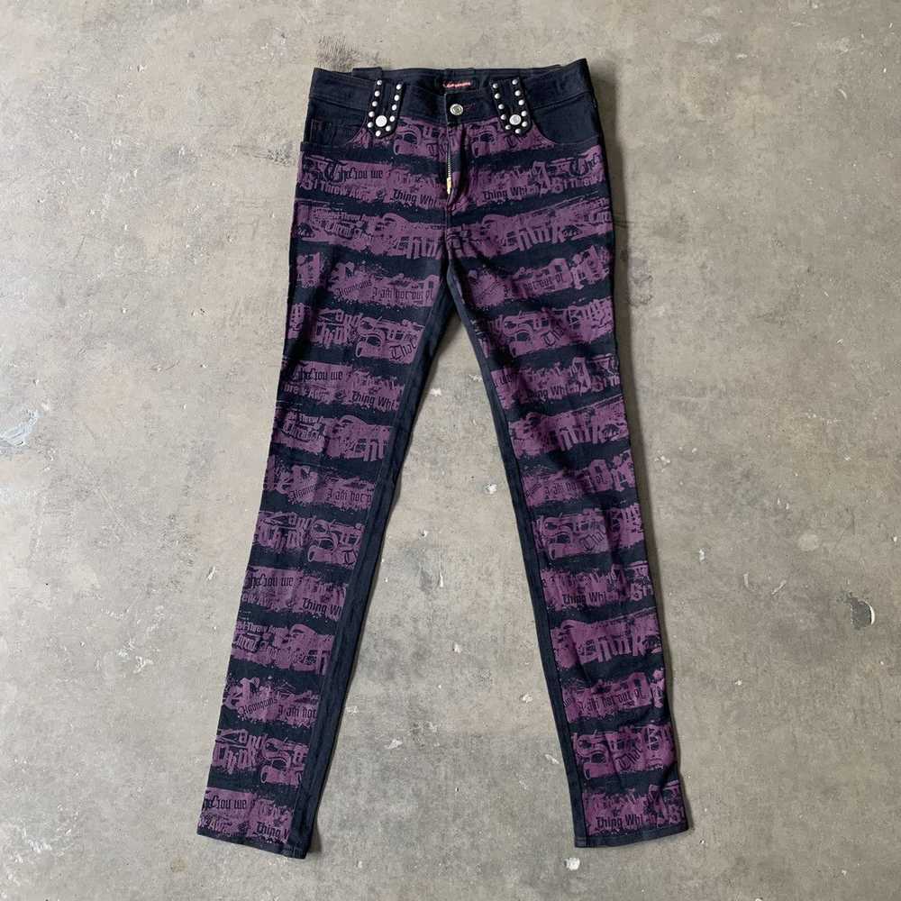 Japanese Brand Algonquins rare design pants - image 1