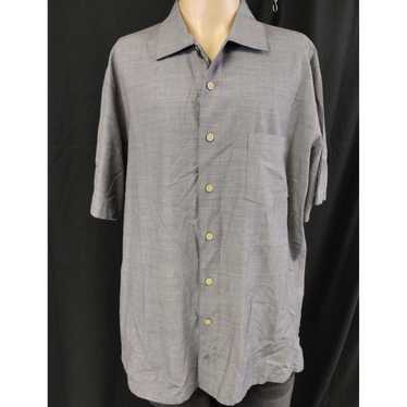 Batik Bay Batik Bay Men's Grey Shirt/Button Up Siz