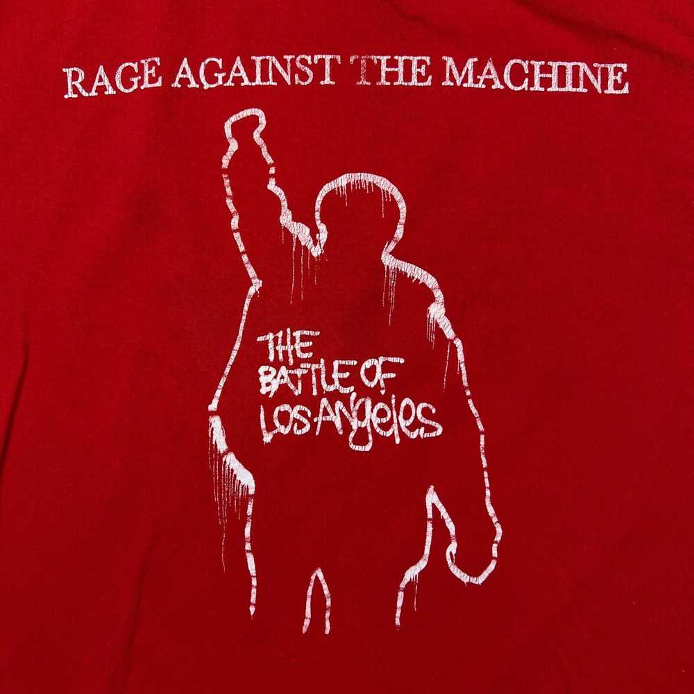 Band Tees × Rage Against The Machine × Vintage VT… - image 2